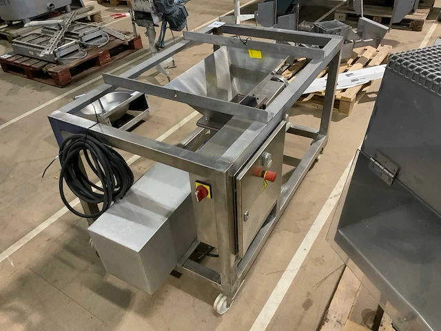 Mobiele rvs hopper - afbeelding 3 van  5