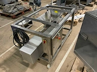 Mobiele rvs hopper - afbeelding 3 van  5