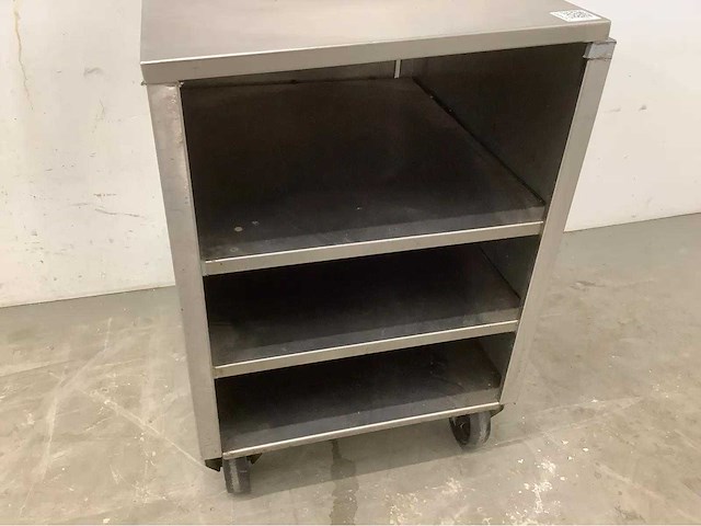 Mobiele rvs kast - afbeelding 4 van  4