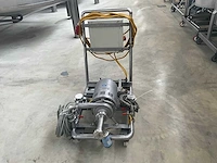 Mobiele rvs los en spoelpompinstallatie met centrifugaalpomp - afbeelding 2 van  9