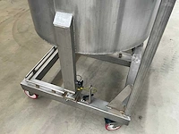 Mobiele rvs mengtank (450liter) - afbeelding 8 van  11