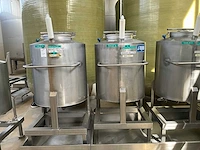 Mobiele rvs opslagtank (450liter) (4x) - afbeelding 4 van  8