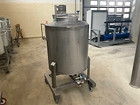 Mobiele rvs opslagtank (450liter) - afbeelding 5 van  8