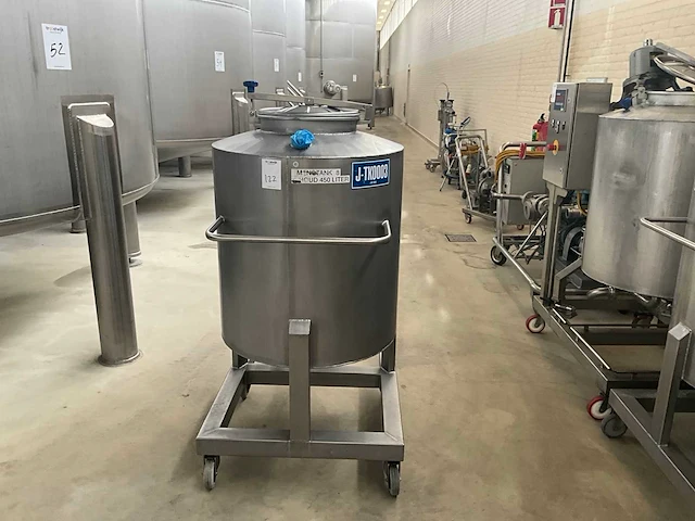 Mobiele rvs opslagtank (450liter) - afbeelding 4 van  11