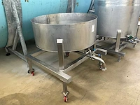 Mobiele rvs opvangtank - afbeelding 3 van  5