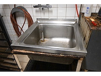 Mobiele rvs spoelbak - afbeelding 2 van  3