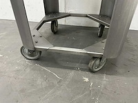 Mobiele rvs spoelbak - afbeelding 5 van  5