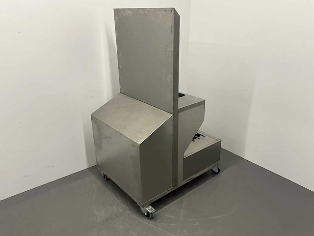 Mobiele rvs spoeltafel met close-in boiler - afbeelding 2 van  13