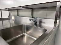 Mobiele rvs spoeltafel - afbeelding 8 van  10