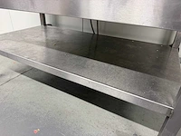 Mobiele rvs spoeltafel - afbeelding 5 van  7