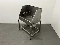 Mobiele rvs spoelunit