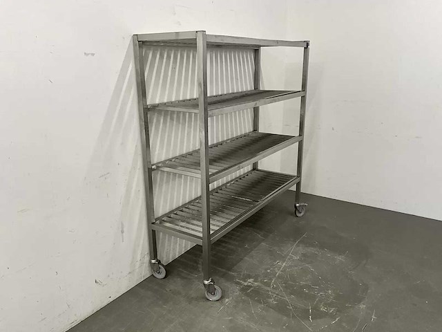 Mobiele rvs stelling - afbeelding 3 van  5