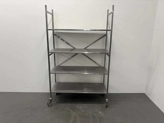 Mobiele rvs stelling - afbeelding 3 van  3
