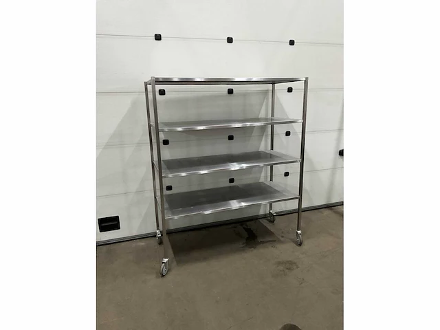 Mobiele rvs stelling - afbeelding 2 van  6