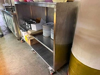 Mobiele rvs stelling - afbeelding 3 van  6