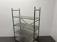 Mobiele rvs stelling - afbeelding 3 van  6
