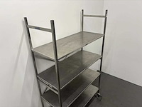 Mobiele rvs stelling - afbeelding 6 van  6