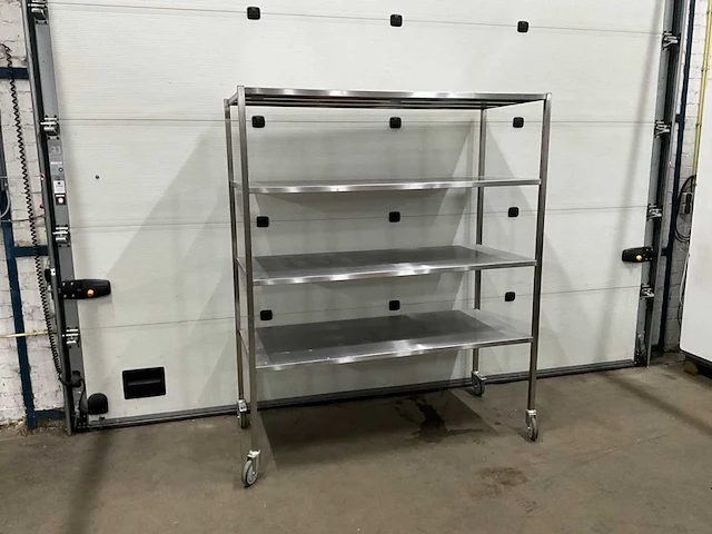 Mobiele rvs stelling - afbeelding 1 van  6