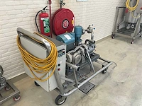 Mobiele rvs vloeistofpomp en doseerinstallatie - afbeelding 3 van  10