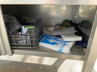 Mobiele rvs werkbank inclusief bureaustoel - afbeelding 5 van  6