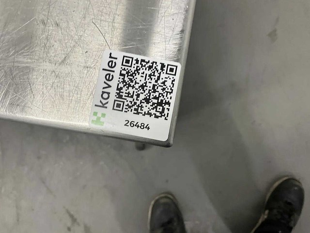 Mobiele rvs werktafel - afbeelding 6 van  6