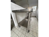 Mobiele rvs werktafel - afbeelding 4 van  4