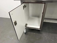 Mobiele rvs werktafel - afbeelding 6 van  8