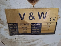 Mobiele stofafzuiging v&w, dc-102b, bouwjaar 2002 - afbeelding 3 van  11