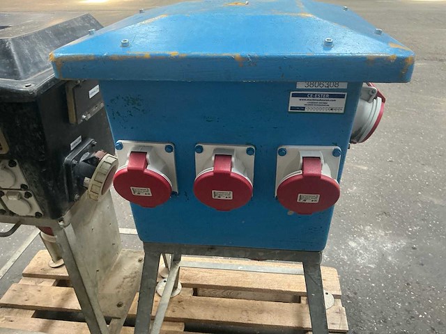 Mobiele stroomverdeelkasten (bouwstroomkasten) (2x) - afbeelding 8 van  18