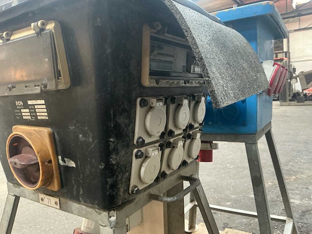 Mobiele stroomverdeelkasten (bouwstroomkasten) (2x) - afbeelding 16 van  18