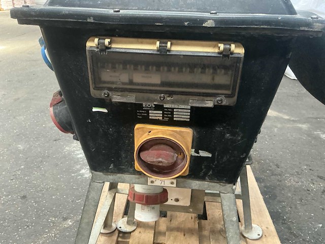 Mobiele stroomverdeelkasten (bouwstroomkasten) (2x) - afbeelding 17 van  18