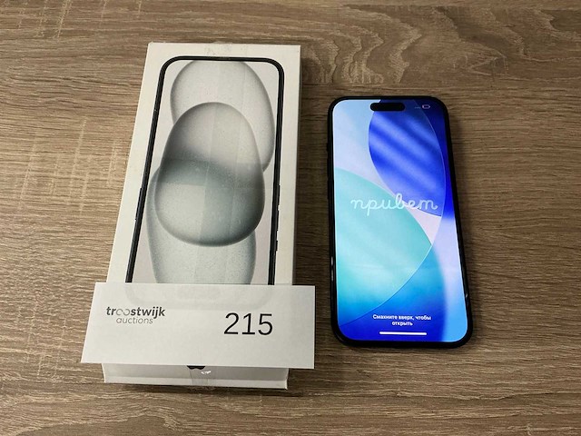 Mobiele telefoon - apple - iphone 15 (128gb) - afbeelding 1 van  6