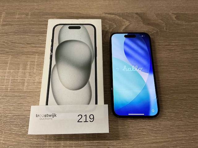 Mobiele telefoon - apple - iphone 15 (128gb) - afbeelding 1 van  5