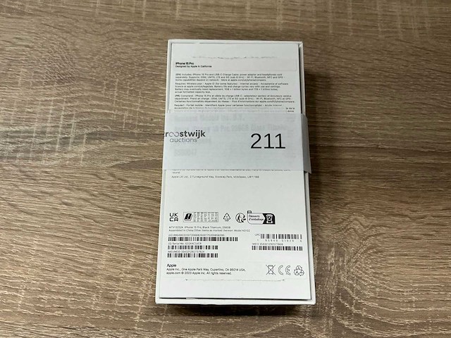 Mobiele telefoon - apple - iphone 15 pro (256gb) - afbeelding 6 van  6