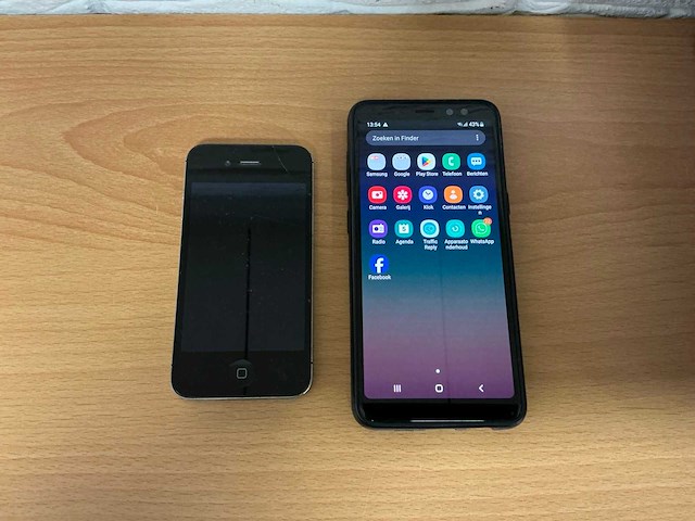 Mobiele telefoon (2x) - afbeelding 2 van  3