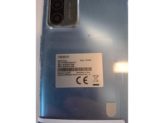 Mobiele telefoon, 32gb oppo, cph2269, a16 - afbeelding 3 van  3