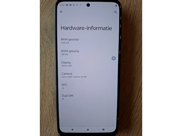 Mobiele telefoon motorola, g31(w), 128gb - afbeelding 4 van  4