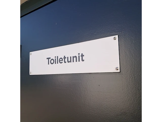 Mobiele toiletunit - afbeelding 11 van  14