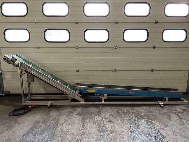 Mobiele transportband 250mm lengte: 4,20 meter - afbeelding 1 van  9