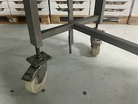 Mobiele transportband rvs 4 meter - afbeelding 15 van  16