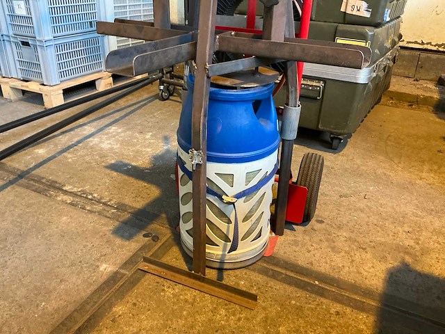 Mobiele vetbrand opstelling - afbeelding 2 van  6