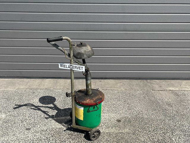 Mobiele vetpomp - overige garage inventaris - afbeelding 1 van  2