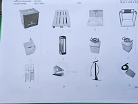 Mobiele wasbak unit in zagres kist, h + p labortechnik ag munchen - afbeelding 2 van  12