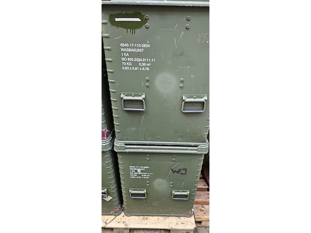 Mobiele wasbak unit in zagres kist, h + p labortechnik ag munchen - afbeelding 10 van  12