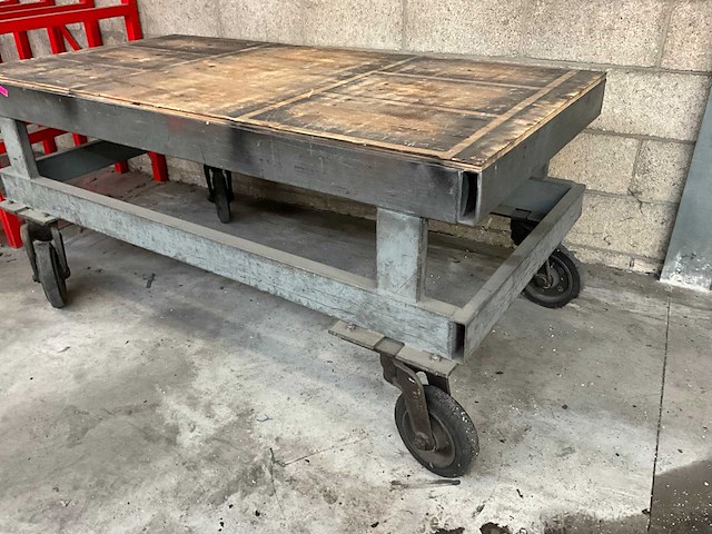 Mobiele werkbank 200x100x88cm - afbeelding 1 van  2