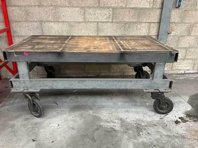 Mobiele werkbank 200x100x88cm - afbeelding 2 van  2