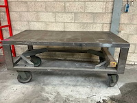 Mobiele werkbank 200x100x88cm - afbeelding 1 van  2