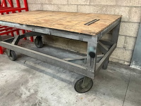 Mobiele werkbank 200x110x88cm - afbeelding 2 van  2