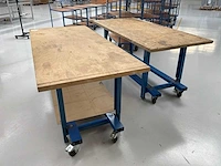Mobiele werkbank (2x) - afbeelding 2 van  2