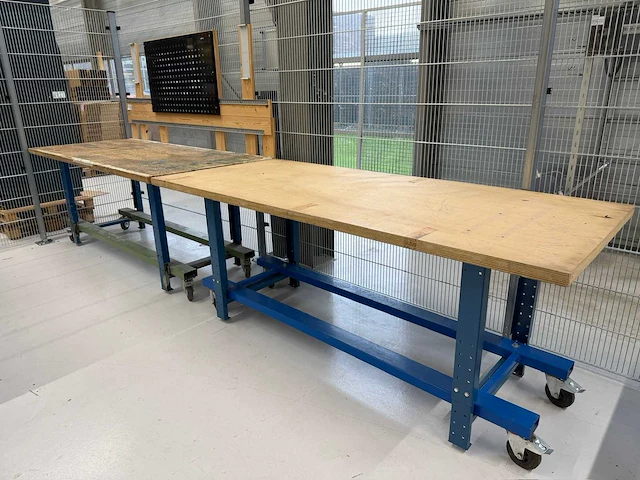 Mobiele werkbank (4x) - afbeelding 1 van  3